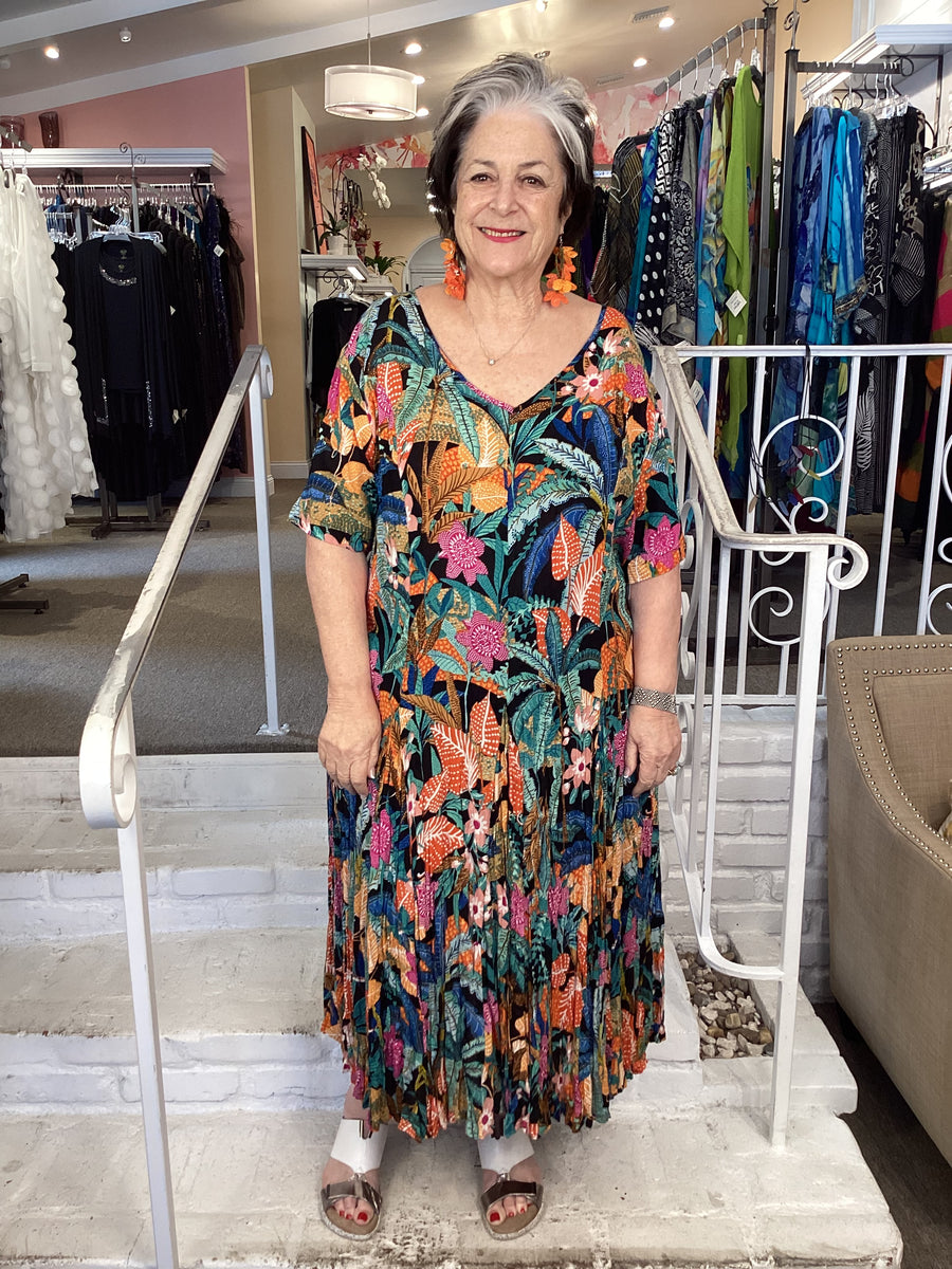 PaPHOS GODET DRESS – Abundance Plus Size Boutique